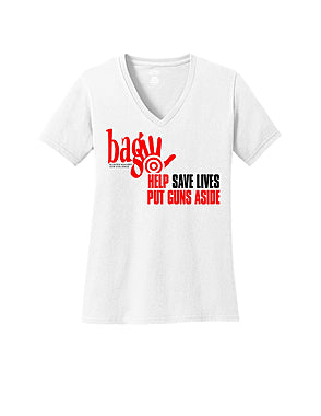 BAG Blacks Against Gun Violence Womens T-Shirt