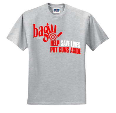 Awareness brand BAG stop Gun violence  T-shirt